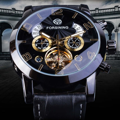 Luksusowy zegarek automatyczny z tourbillonem – model Andrzej