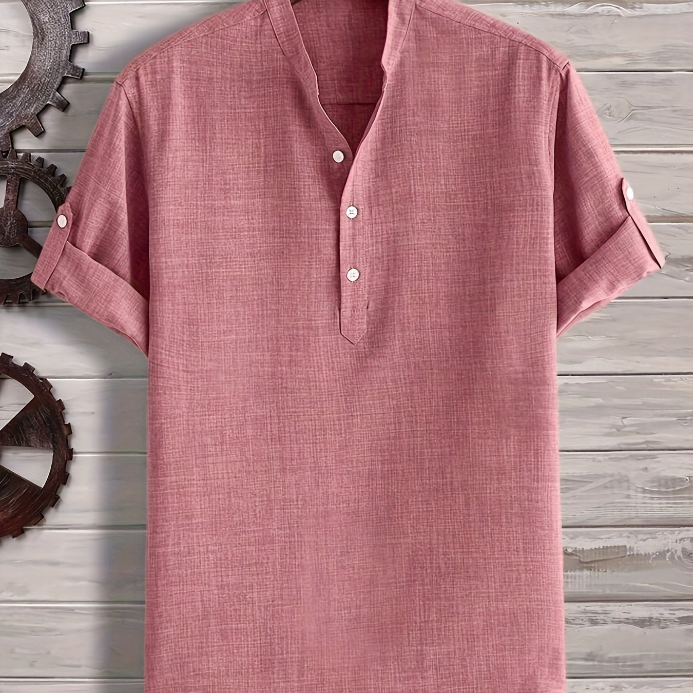 Karol - Pomarańczowy Henley