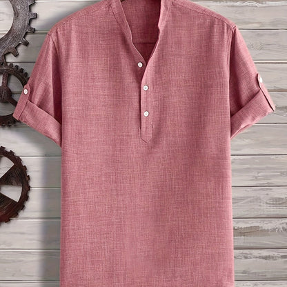 Karol - Pomarańczowy Henley