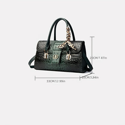 Matylda - Torebka Krokodylowa Magnetyczna