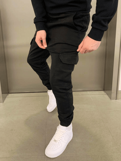 Bartosz / Luźne spodnie cargo jogger