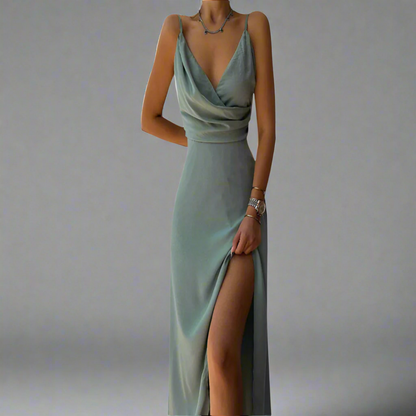 Marie | Sukienka imprezowa z dekoltem premium na niezapomniane wieczory