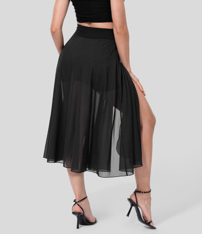 Spódnica midi 2 w 1 Livia
