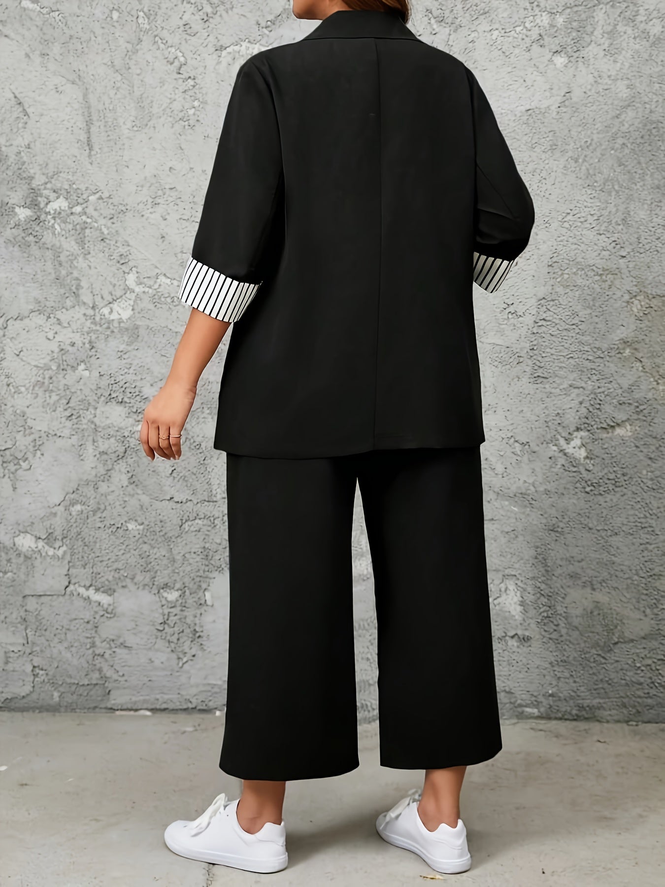 Marlena - Elegancki Zestaw z Blazerem