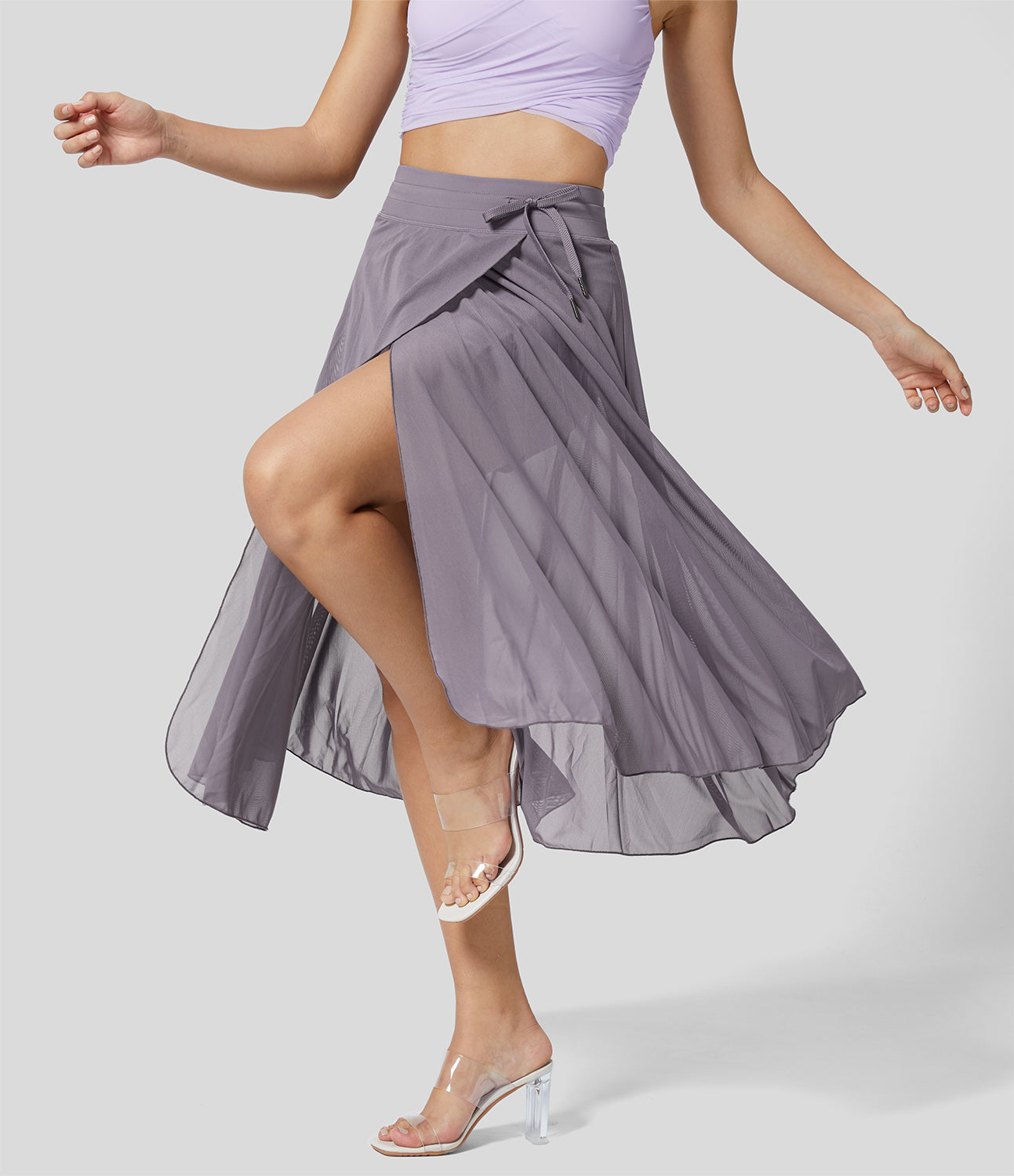 Emma ...Livan | Elegancka spódnica 2 w 1