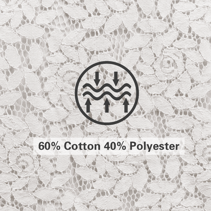 Męska, jednokolorowa, koronkowa koszula z krótkim rękawem