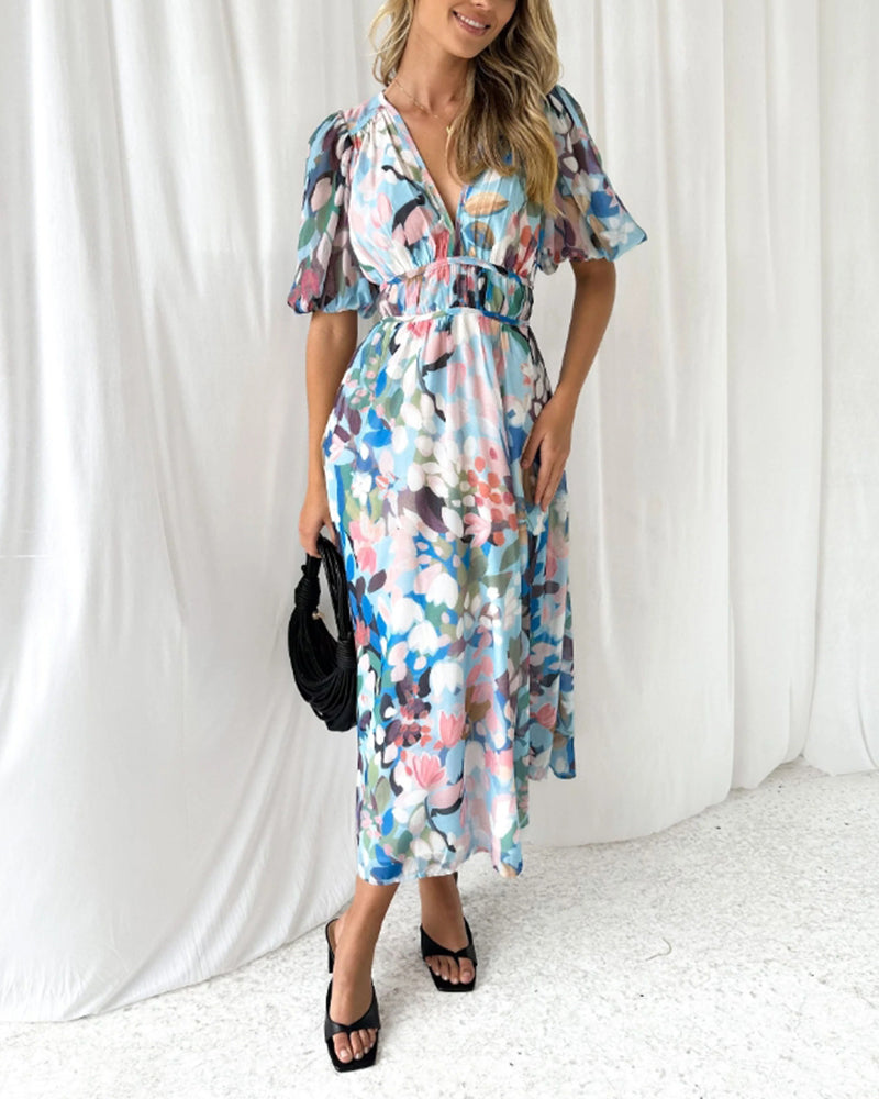 Elvira - Sukienka maxi boho chic