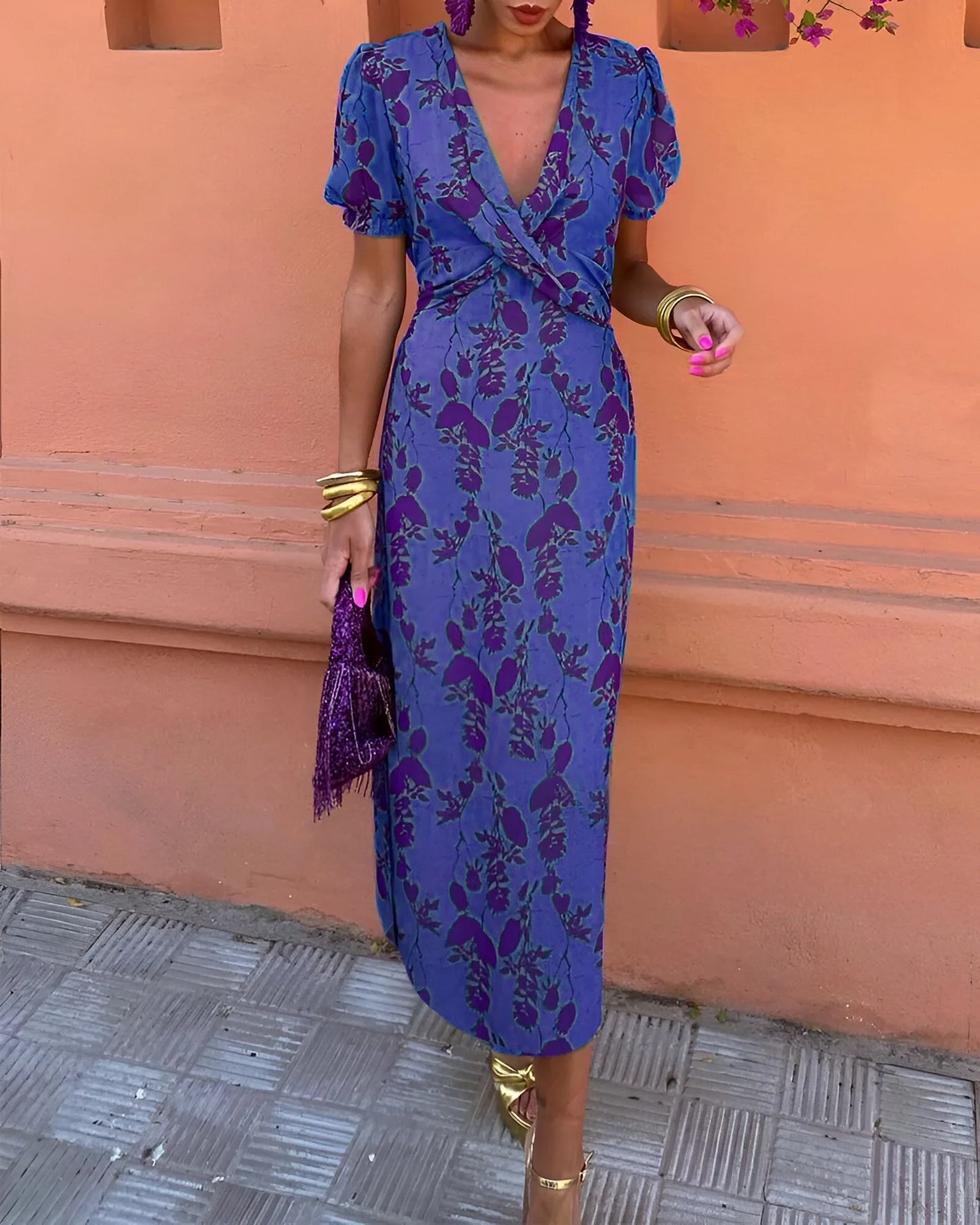 Melys | Elegancka i uniwersalna letnia sukienka