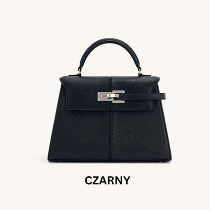 Elegancka skórzana torebka