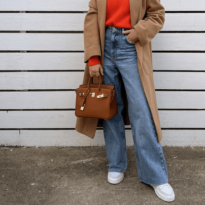 Olivia™ | Premium Läderhandväska