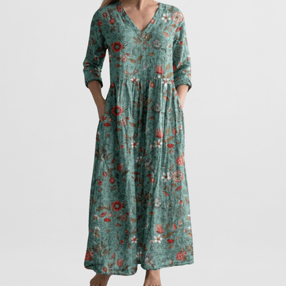Sukienka maxi Serena w kwiaty