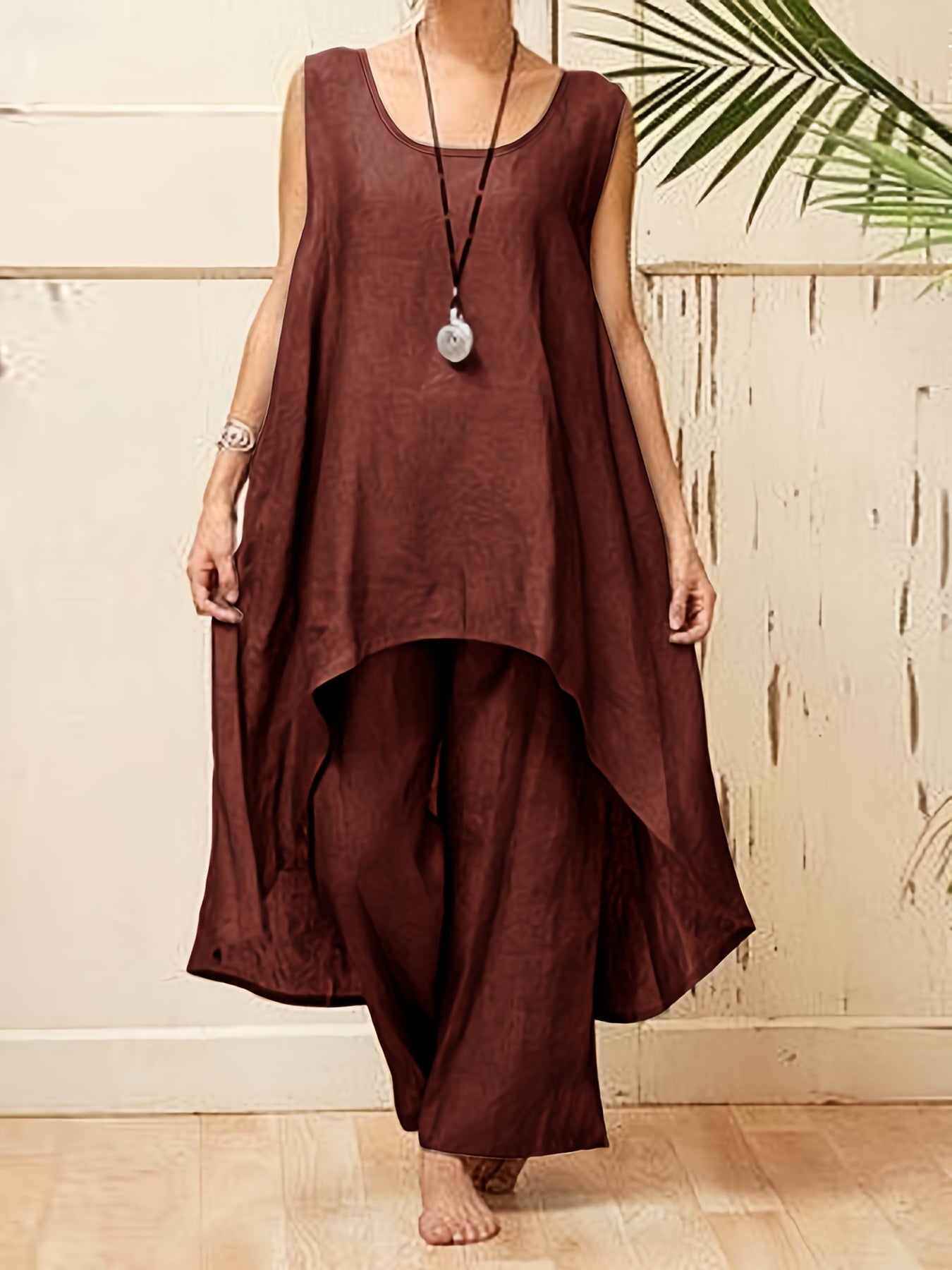 Kinga - Garnitur w Jednolitym Kolorze