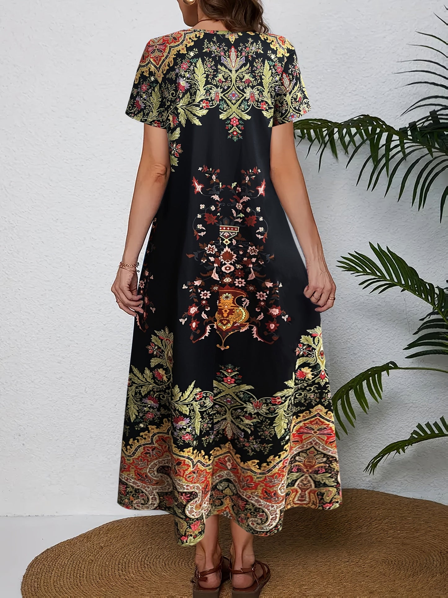 Antonina – Sukienka Maxi W Stylu Boho