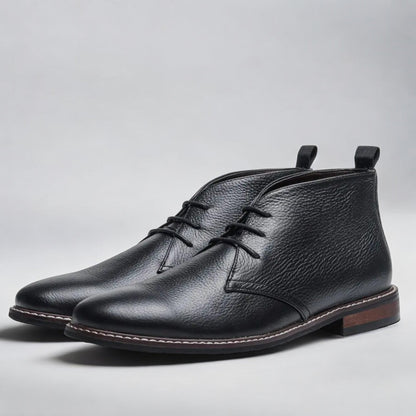 Herold  | Skórzane buty ze skóry Chukka