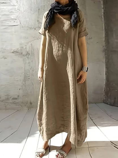 Jolanta – Niebieska Sukienka Maxi