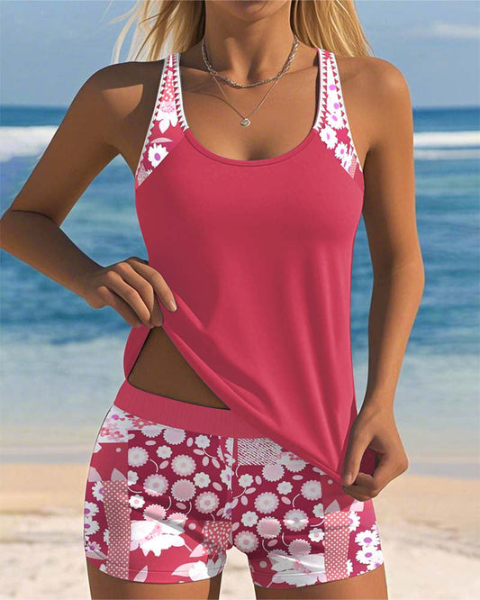 SABRINA™ | Twee-delige Bloemenbikini z Comfortabele Pasvorm