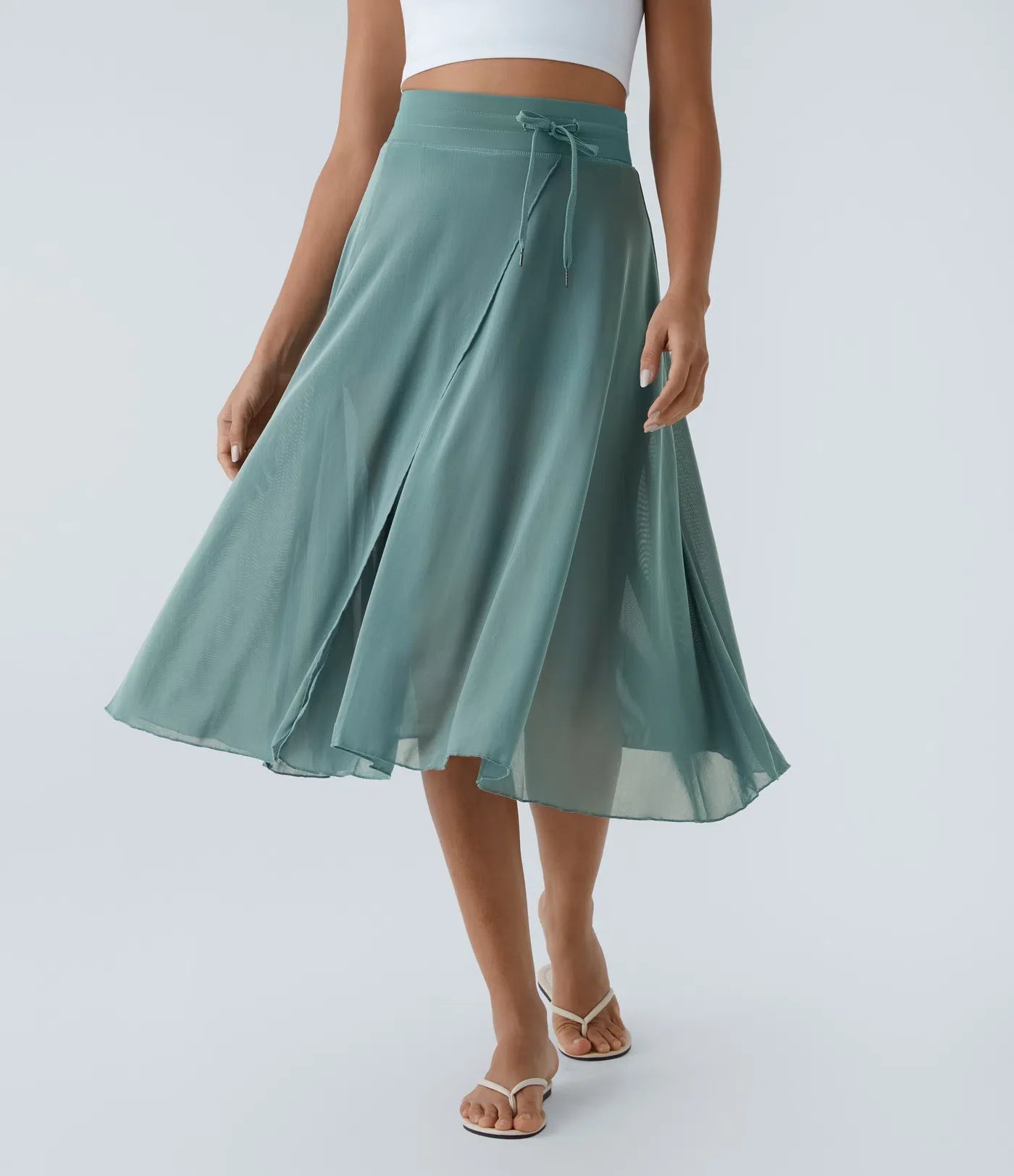 Emma ...Livan | Elegancka spódnica 2 w 1