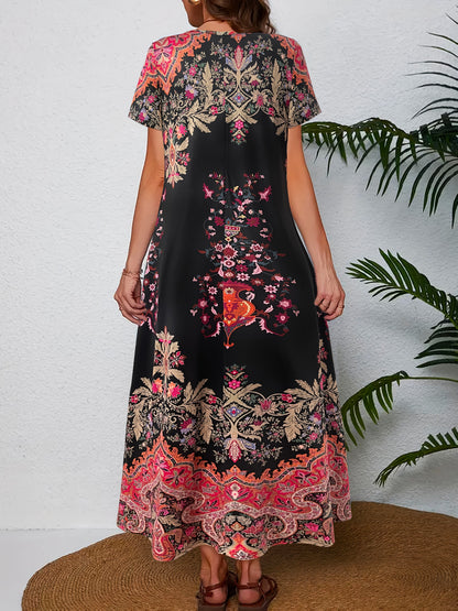 Antonina – Sukienka Maxi W Stylu Boho