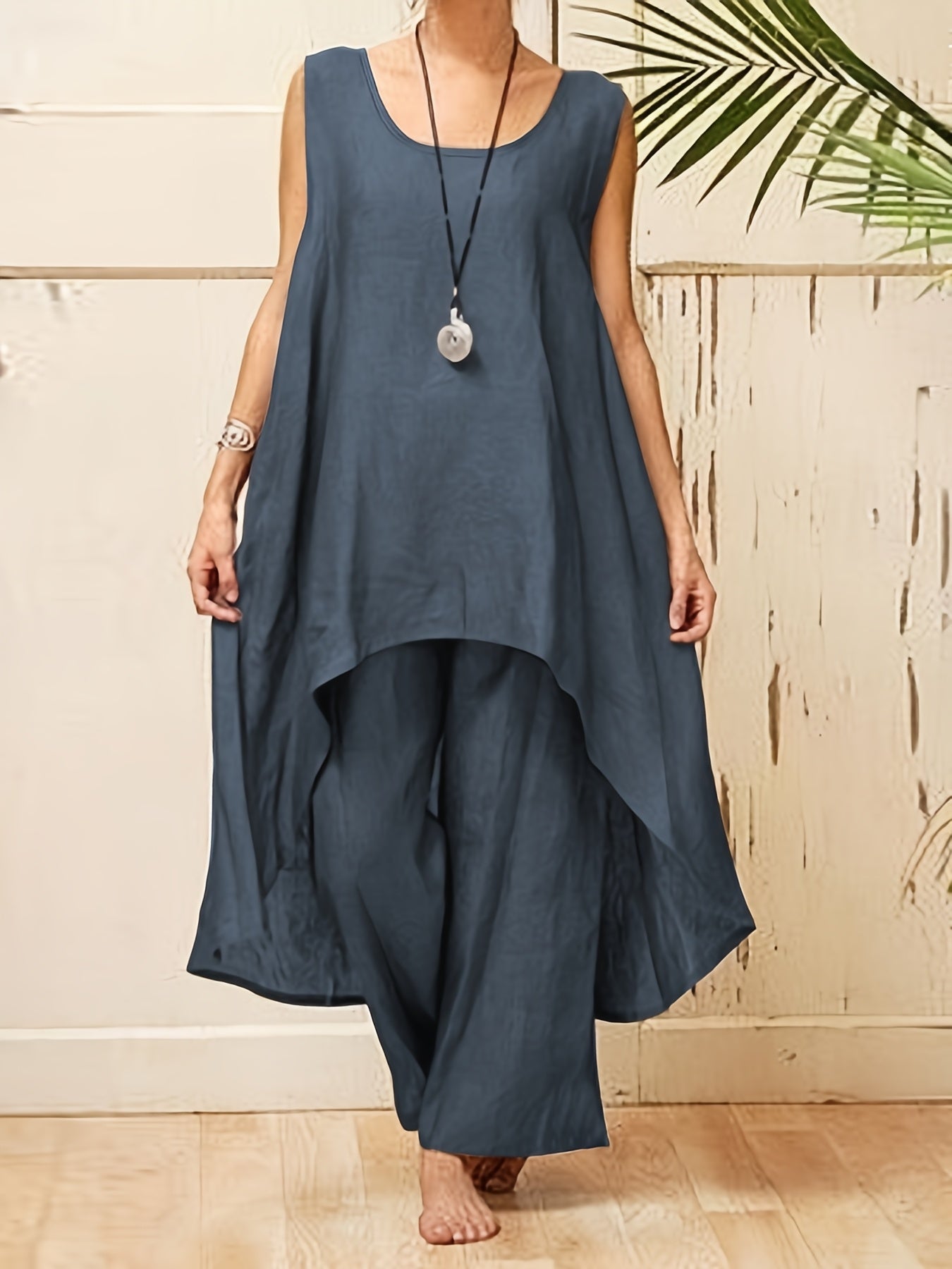 Kinga - Garnitur w Jednolitym Kolorze