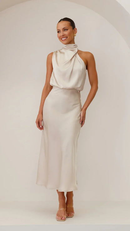 Sukienka midi Amara Satin Couture