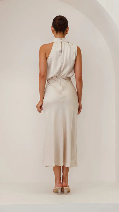 Sukienka midi Amara Satin Couture