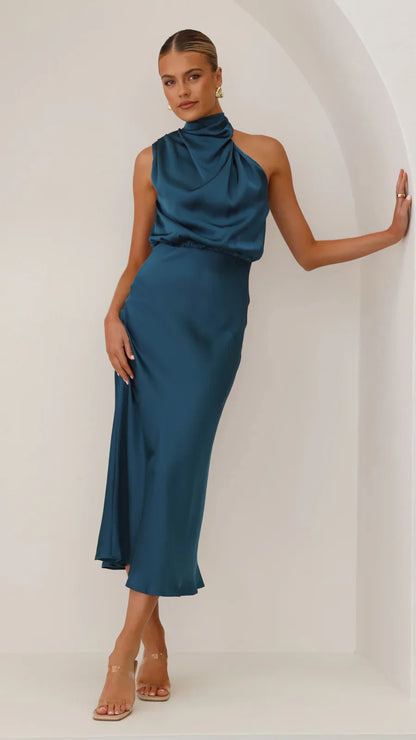 Sukienka midi Amara Satin Couture