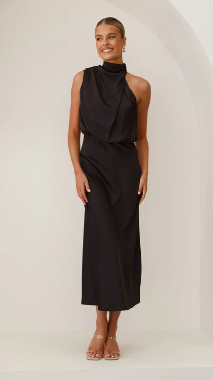 Sukienka midi Amara Satin Couture