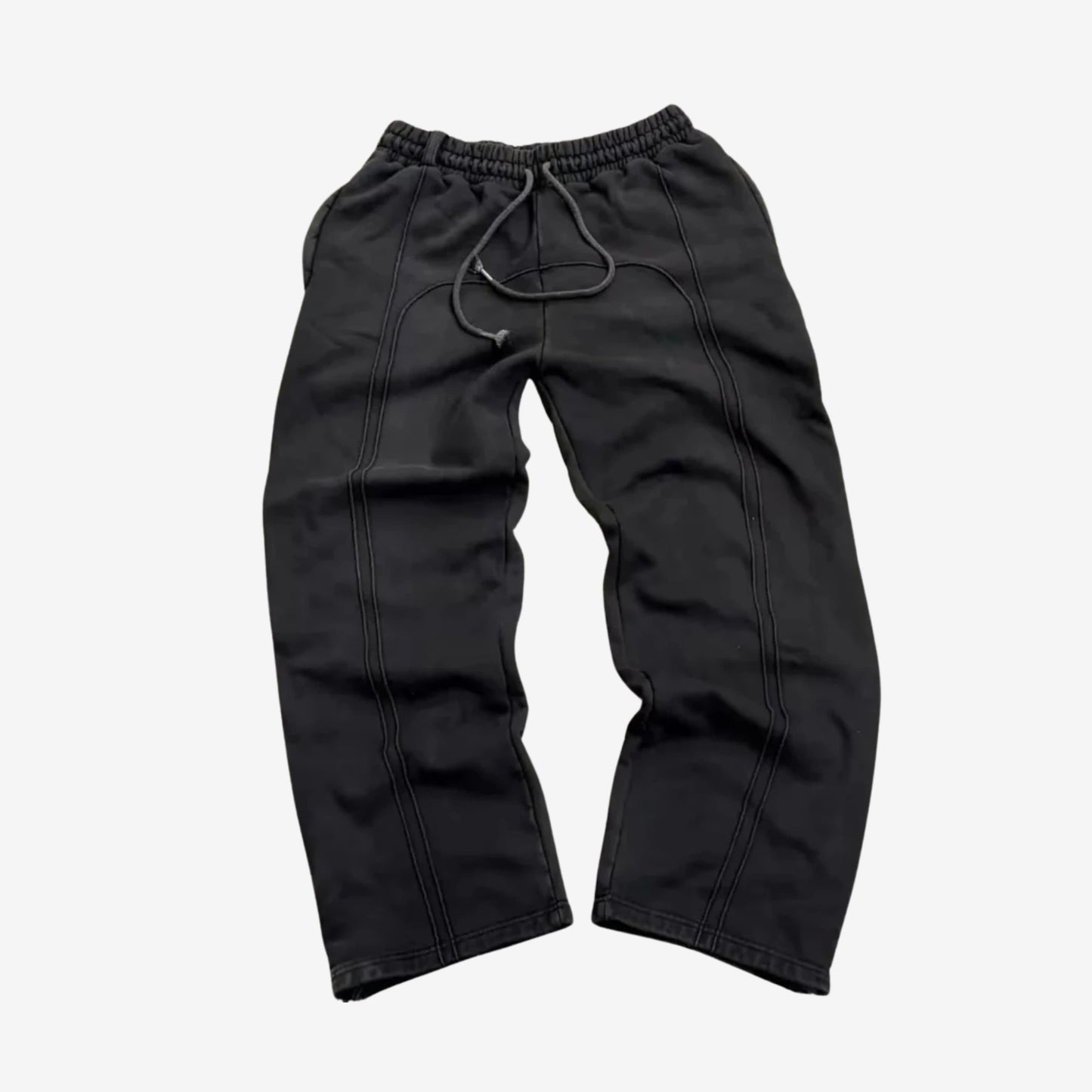 Nils | Spodnie dresowe typu oversize z retro splicingiem