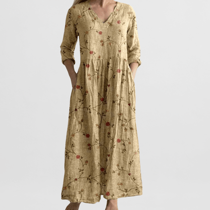 Sukienka maxi Serena w kwiaty