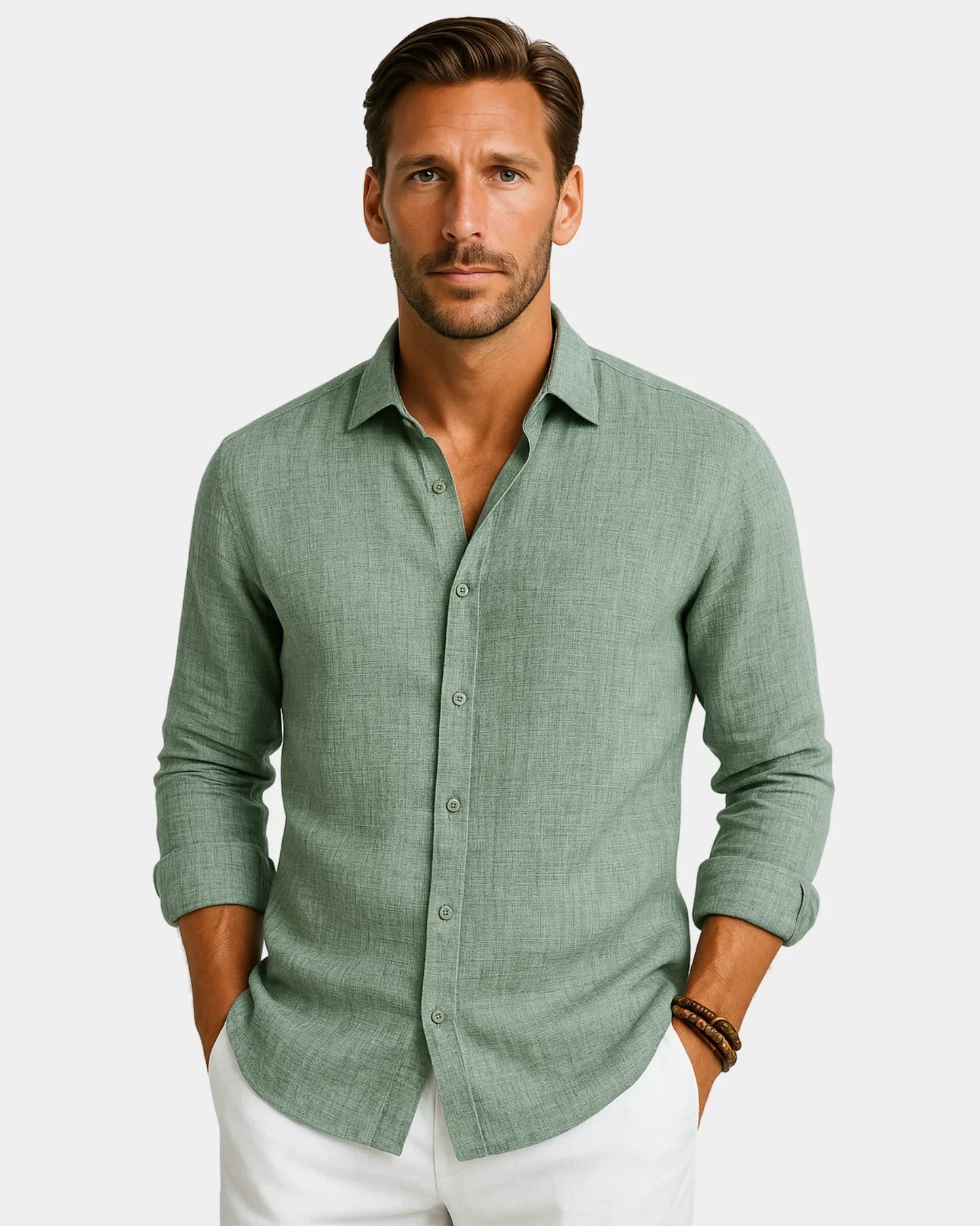 Kacper – lniana koszula