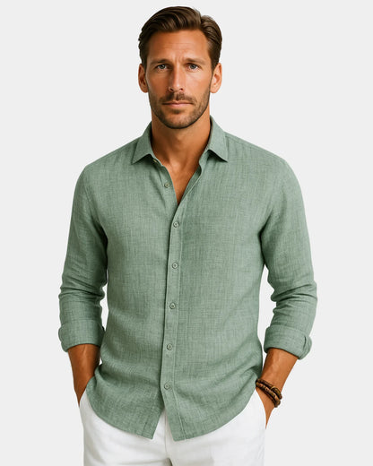 Kacper – lniana koszula