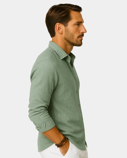 Kacper – lniana koszula