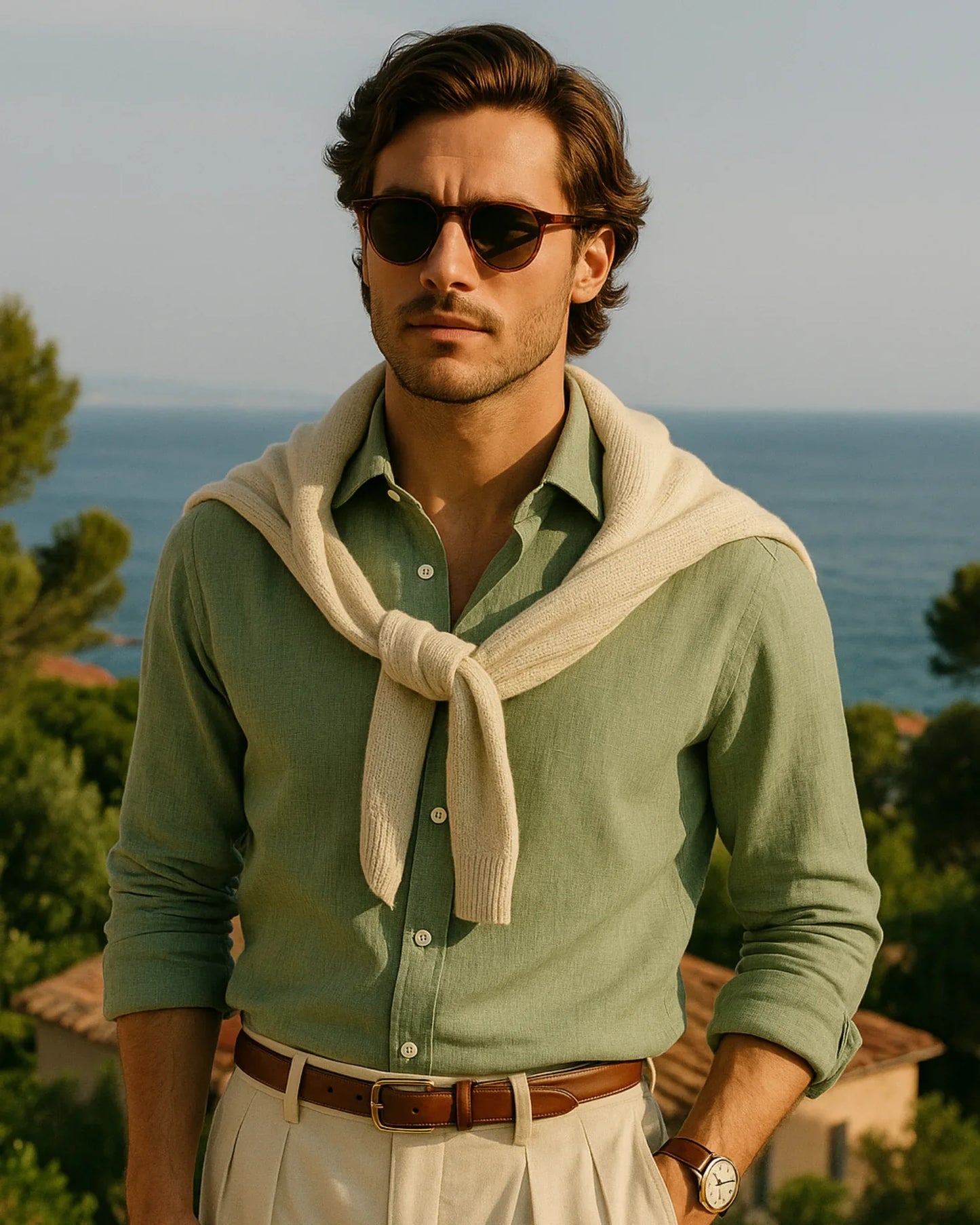 Kacper – lniana koszula