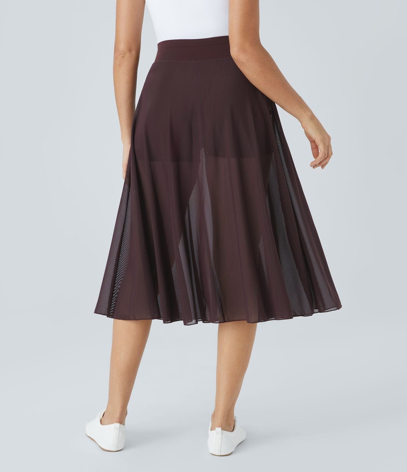 Spódnica midi 2 w 1 Livia