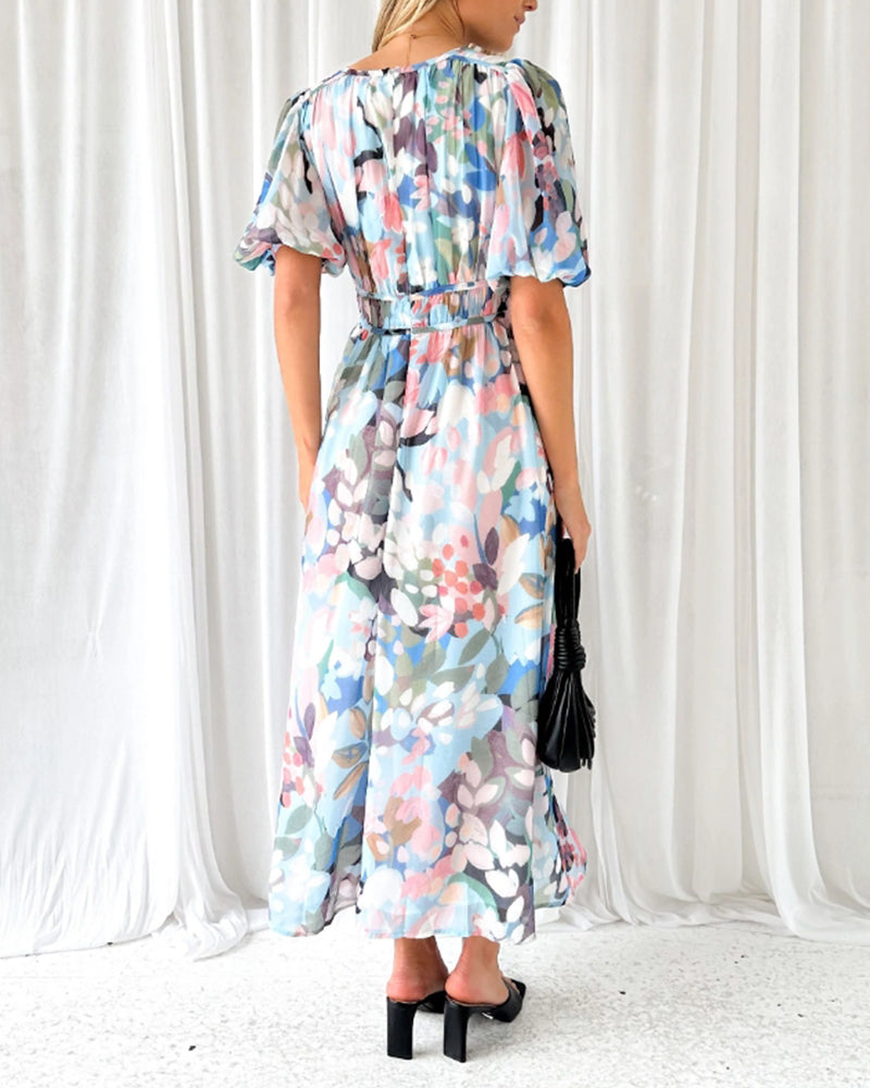 Elvira - Sukienka maxi boho chic