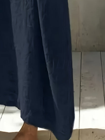 Jolanta – Niebieska Sukienka Maxi