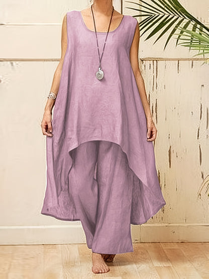 Kinga - Garnitur w Jednolitym Kolorze