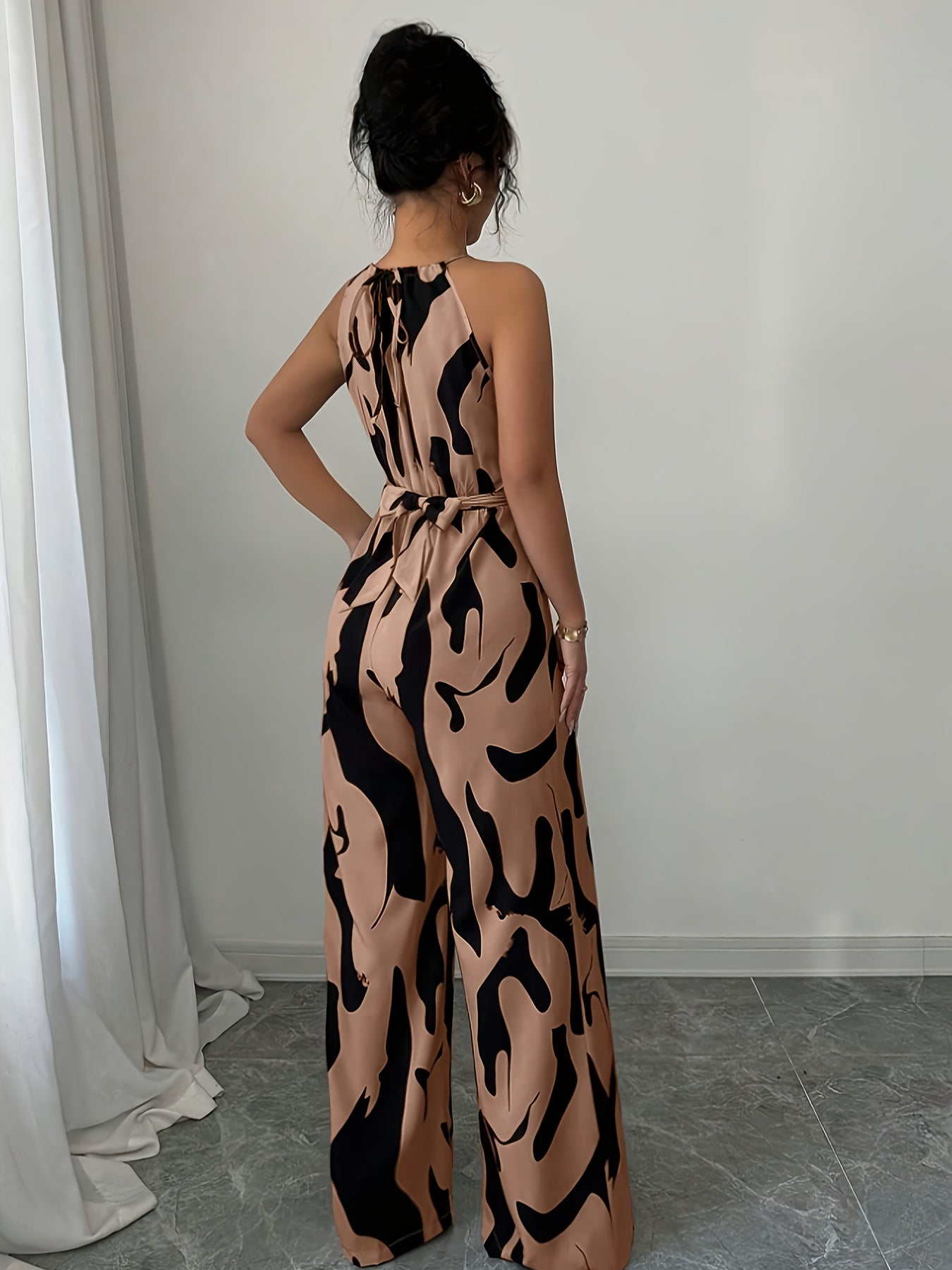 Celina - Kombinezon Płomienny Plus Size