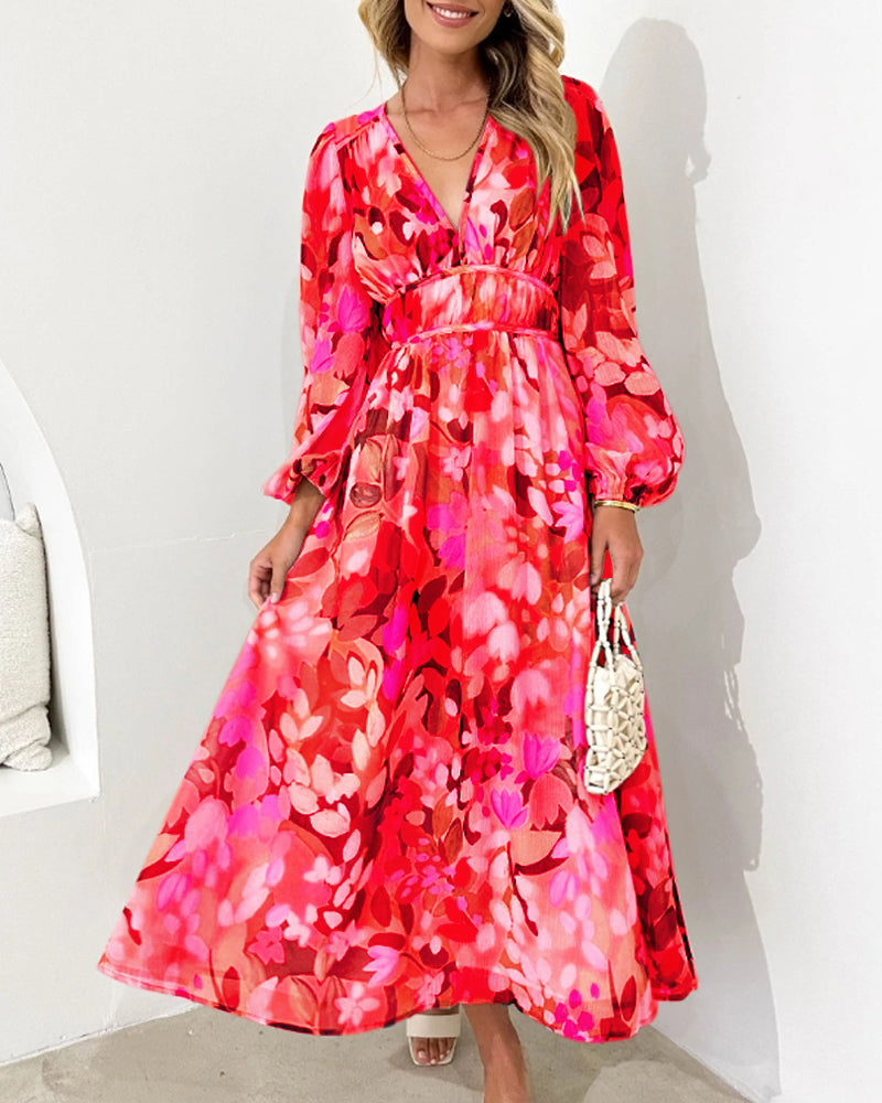Elvira - Sukienka maxi boho chic