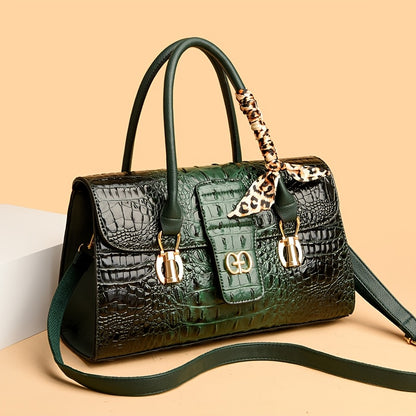 Matylda - Torebka Krokodylowa Magnetyczna