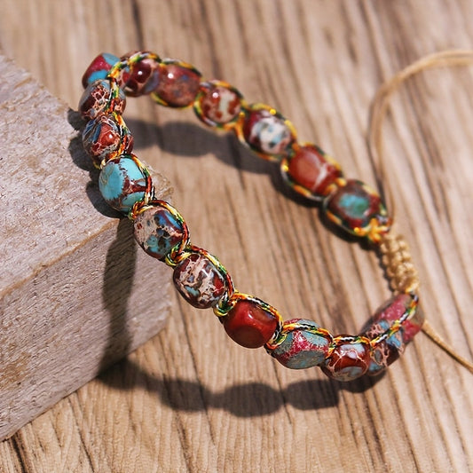 Amelia - Kolorowa Bransoletka Boho