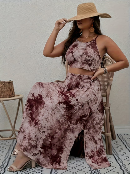 Agata - Wakacyjny Komplet Spódniczki Plus Size