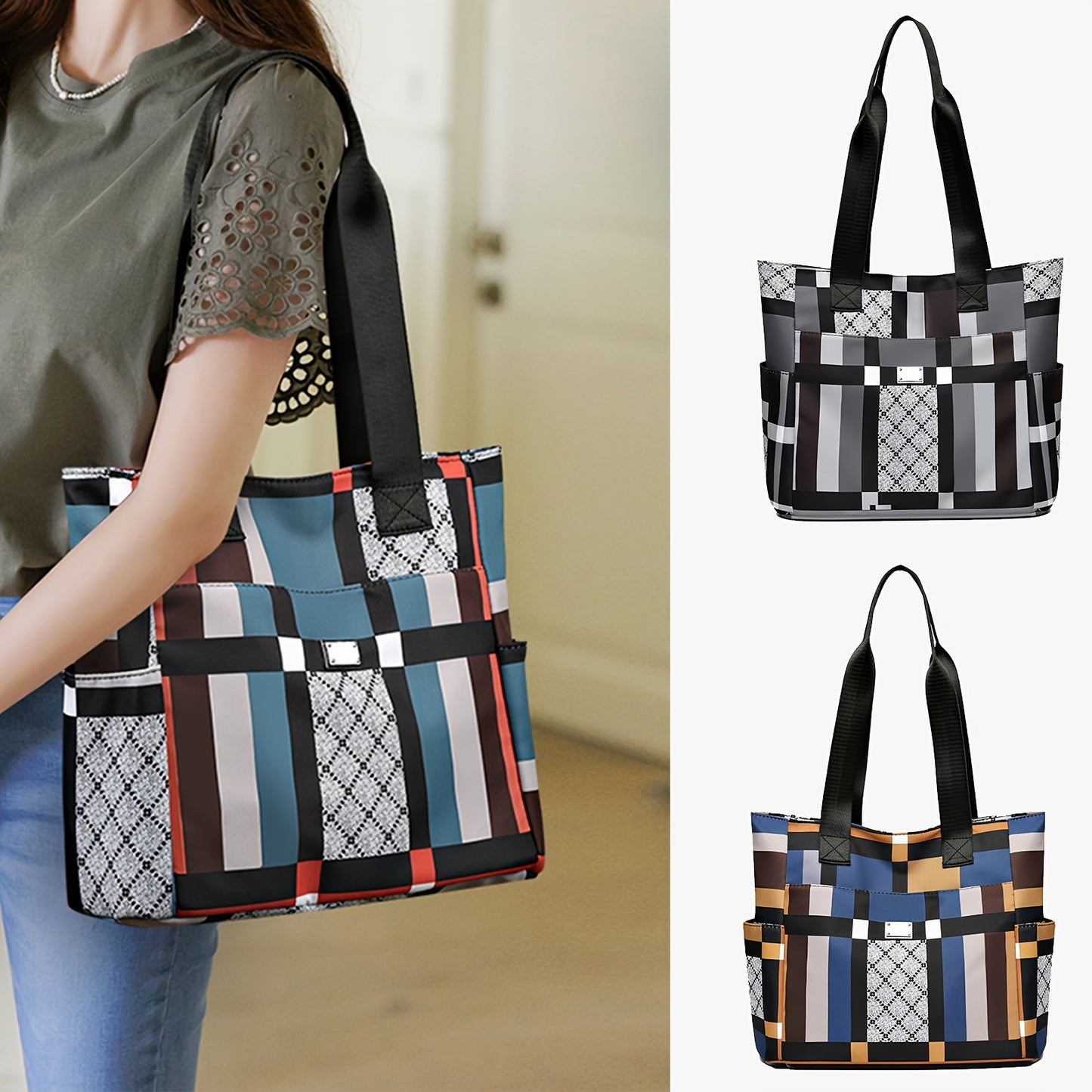 Izabela - Geometryczna Torba Tote