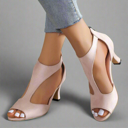 Heidrun | Eleganckie wygodne buty na obcasie