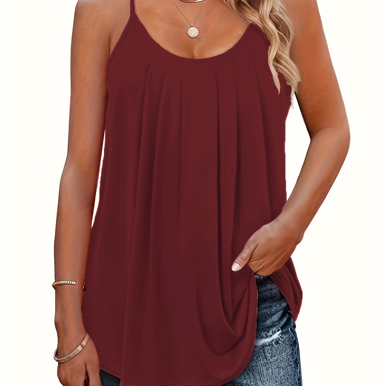 Wioletta – Bluzka Plus Size Z Marszczonymi Rękawami