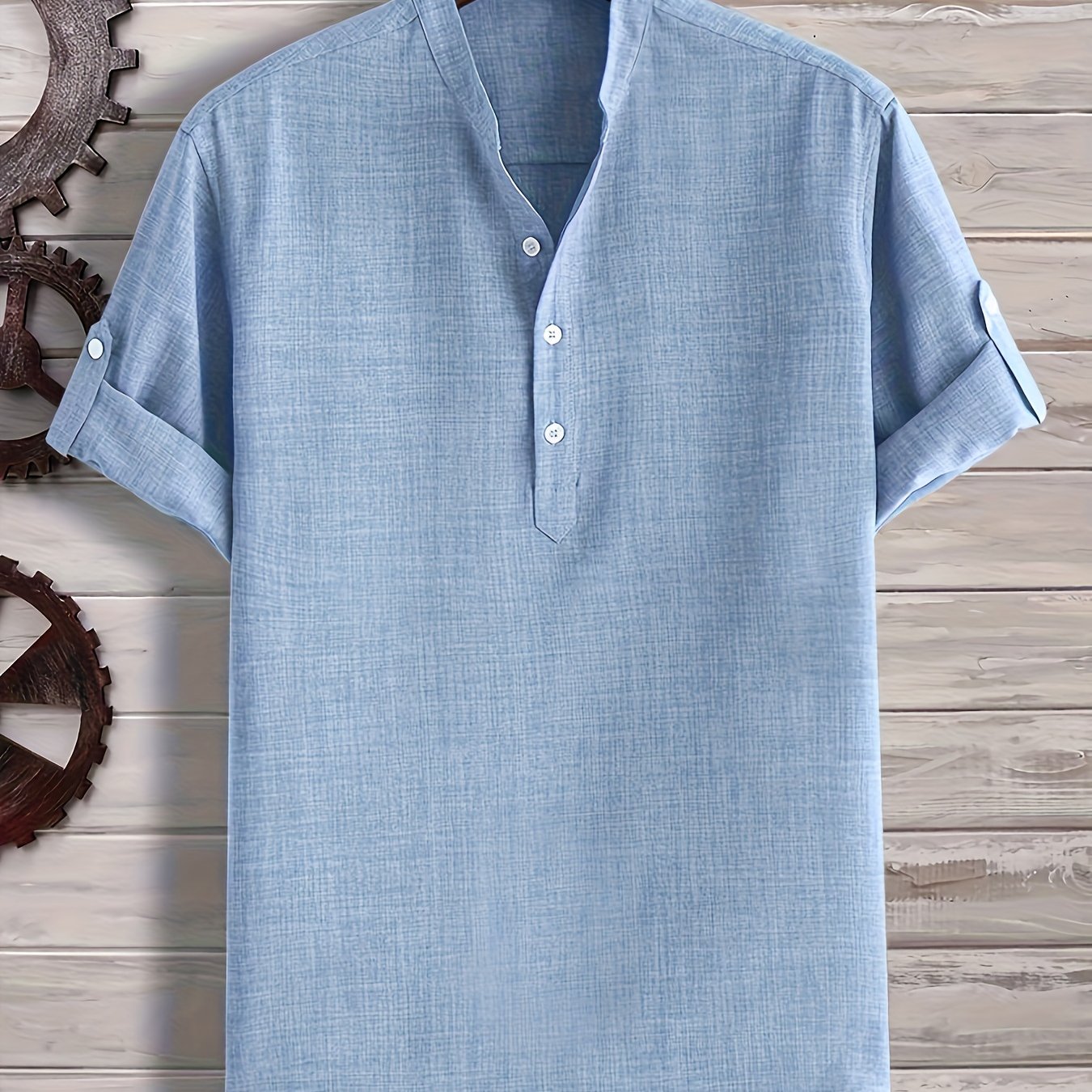 Karol - Pomarańczowy Henley