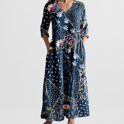 Sukienka maxi Serena w kwiaty