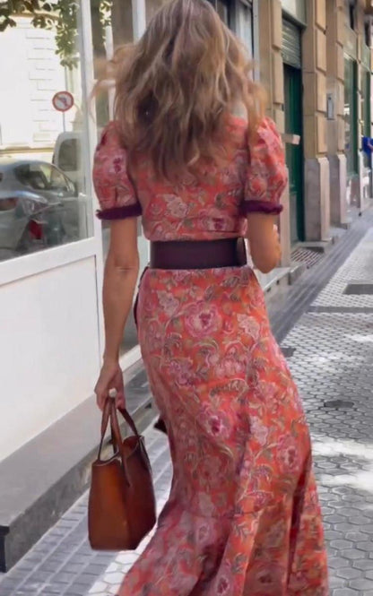 Elin | Letnia sukienka maxi
