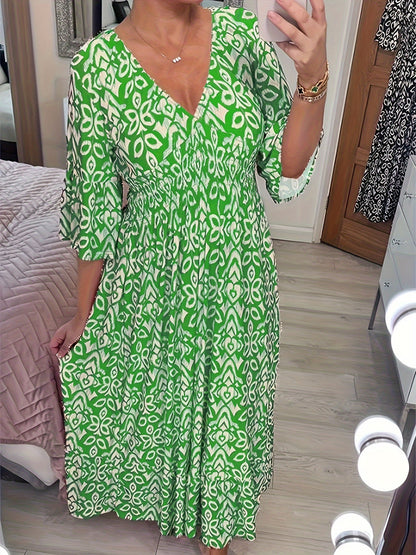Stefania – Sukienka Z Dekoltem W Serek