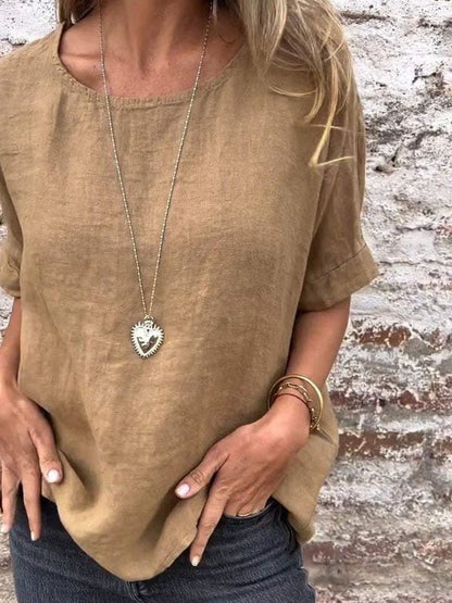 Bogna | Minimalistyczna, luźna bluzka